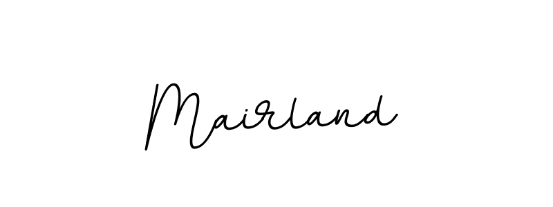 Also we have Mairland name is the best signature style. Create professional handwritten signature collection using BallpointsItalic-DORy9 autograph style. Mairland signature style 11 images and pictures png