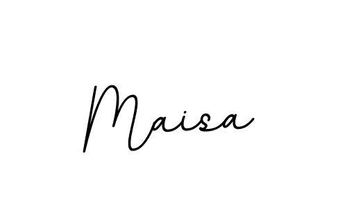 Create a beautiful signature design for name Maisa. With this signature (BallpointsItalic-DORy9) fonts, you can make a handwritten signature for free. Maisa signature style 11 images and pictures png