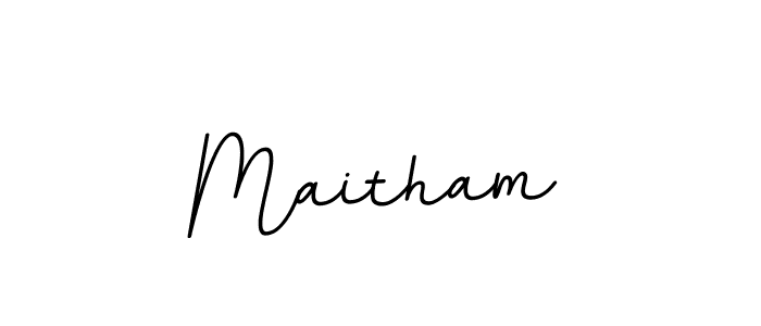 if you are searching for the best signature style for your name Maitham. so please give up your signature search. here we have designed multiple signature styles  using BallpointsItalic-DORy9. Maitham signature style 11 images and pictures png