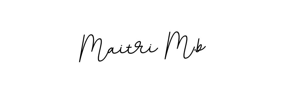 Make a beautiful signature design for name Maitri M.b. Use this online signature maker to create a handwritten signature for free. Maitri M.b signature style 11 images and pictures png