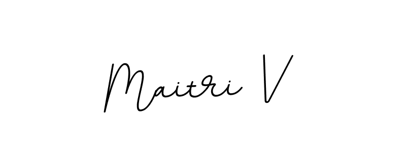 Also we have Maitri V name is the best signature style. Create professional handwritten signature collection using BallpointsItalic-DORy9 autograph style. Maitri V signature style 11 images and pictures png