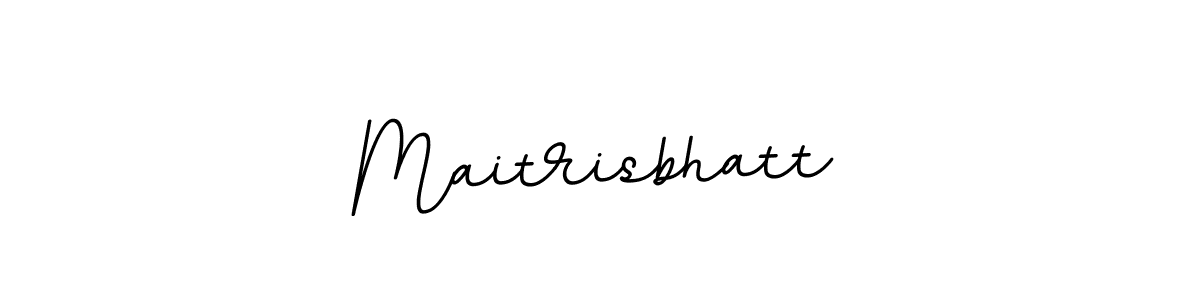 Design your own signature with our free online signature maker. With this signature software, you can create a handwritten (BallpointsItalic-DORy9) signature for name Maitrisbhatt. Maitrisbhatt signature style 11 images and pictures png