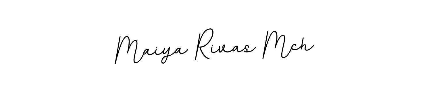Make a short Maiya Rivas Mch signature style. Manage your documents anywhere anytime using BallpointsItalic-DORy9. Create and add eSignatures, submit forms, share and send files easily. Maiya Rivas Mch signature style 11 images and pictures png