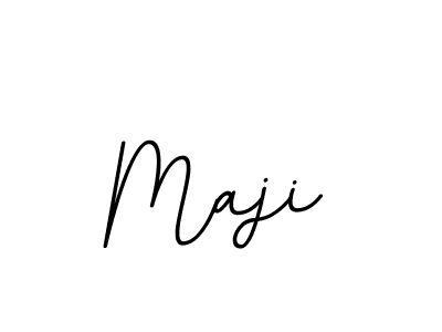 Create a beautiful signature design for name Maji. With this signature (BallpointsItalic-DORy9) fonts, you can make a handwritten signature for free. Maji signature style 11 images and pictures png