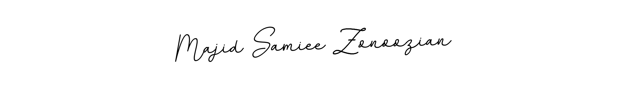 Create a beautiful signature design for name Majid Samiee Zonoozian. With this signature (BallpointsItalic-DORy9) fonts, you can make a handwritten signature for free. Majid Samiee Zonoozian signature style 11 images and pictures png
