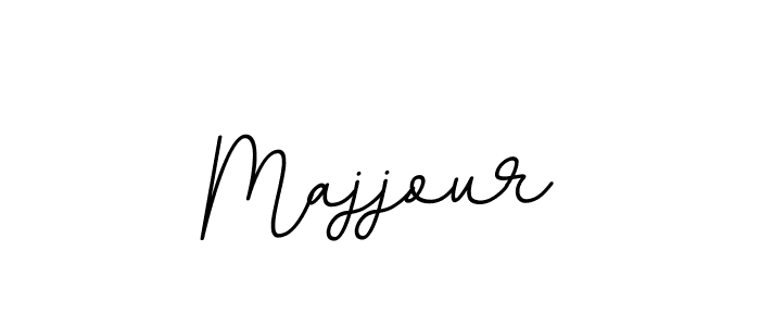 How to make Majjour name signature. Use BallpointsItalic-DORy9 style for creating short signs online. This is the latest handwritten sign. Majjour signature style 11 images and pictures png