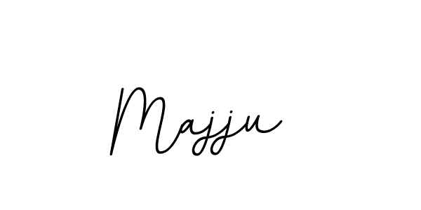 How to make Majju  name signature. Use BallpointsItalic-DORy9 style for creating short signs online. This is the latest handwritten sign. Majju  signature style 11 images and pictures png