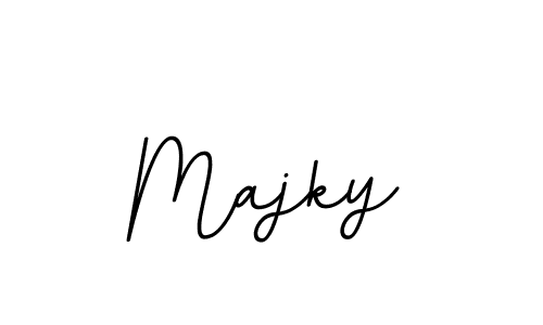 BallpointsItalic-DORy9 is a professional signature style that is perfect for those who want to add a touch of class to their signature. It is also a great choice for those who want to make their signature more unique. Get Majky name to fancy signature for free. Majky signature style 11 images and pictures png