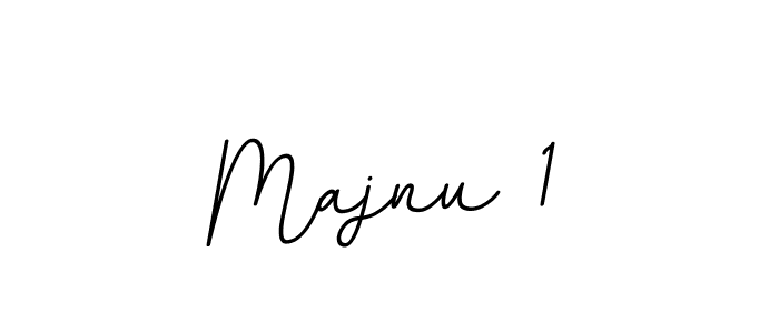 Create a beautiful signature design for name Majnu 1. With this signature (BallpointsItalic-DORy9) fonts, you can make a handwritten signature for free. Majnu 1 signature style 11 images and pictures png