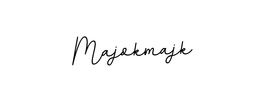 How to make Majokmajk name signature. Use BallpointsItalic-DORy9 style for creating short signs online. This is the latest handwritten sign. Majokmajk signature style 11 images and pictures png