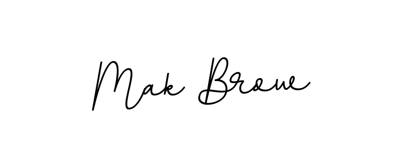 This is the best signature style for the Mak Brow name. Also you like these signature font (BallpointsItalic-DORy9). Mix name signature. Mak Brow signature style 11 images and pictures png