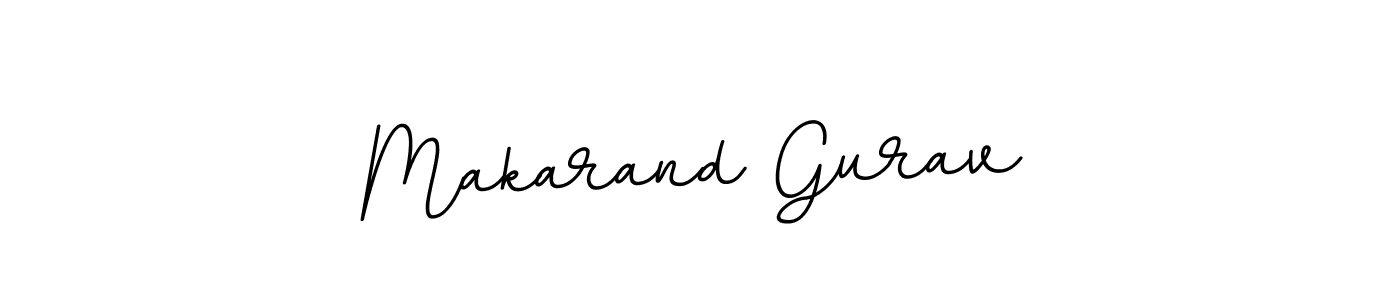 It looks lik you need a new signature style for name Makarand Gurav. Design unique handwritten (BallpointsItalic-DORy9) signature with our free signature maker in just a few clicks. Makarand Gurav signature style 11 images and pictures png