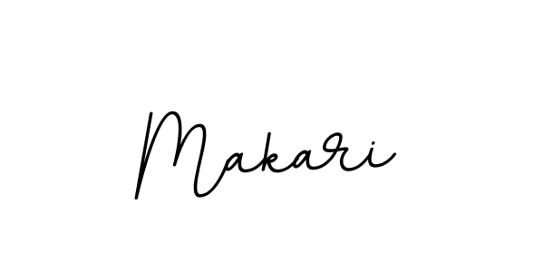 Design your own signature with our free online signature maker. With this signature software, you can create a handwritten (BallpointsItalic-DORy9) signature for name Makari. Makari signature style 11 images and pictures png