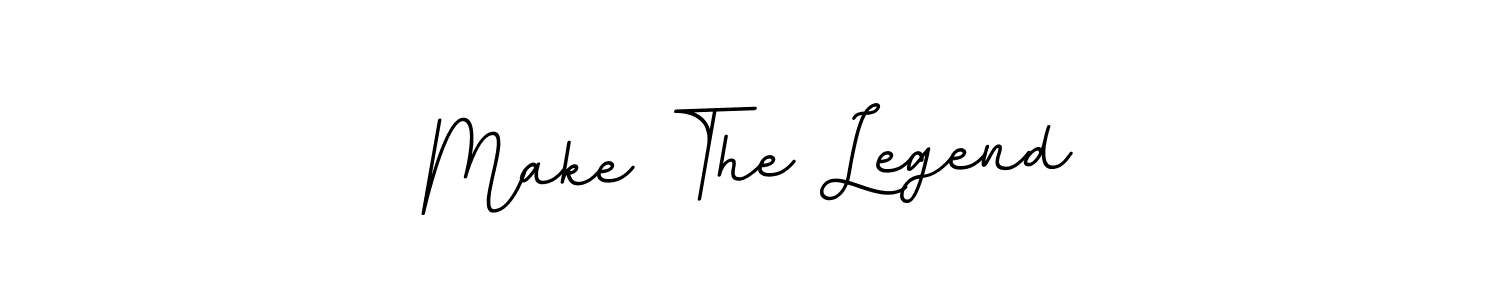 How to make Make The Legend signature? BallpointsItalic-DORy9 is a professional autograph style. Create handwritten signature for Make The Legend name. Make The Legend signature style 11 images and pictures png