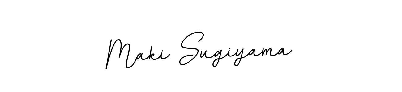 Check out images of Autograph of Maki Sugiyama name. Actor Maki Sugiyama Signature Style. BallpointsItalic-DORy9 is a professional sign style online. Maki Sugiyama signature style 11 images and pictures png