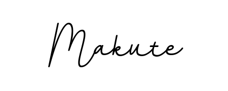 Designed for modern professionals: Makute name signature crafted with BallpointsItalic-DORy9 script. Ready for digital PDF workflows. Makute signature style 11 images and pictures png