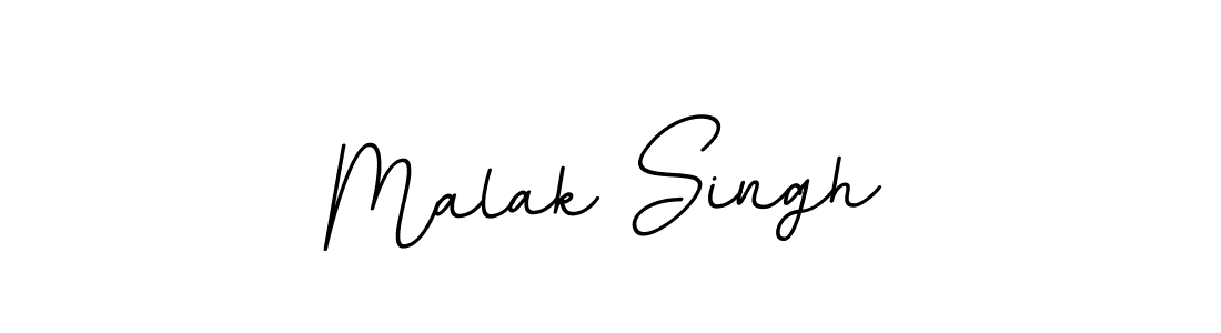 Design your own signature with our free online signature maker. With this signature software, you can create a handwritten (BallpointsItalic-DORy9) signature for name Malak Singh. Malak Singh signature style 11 images and pictures png