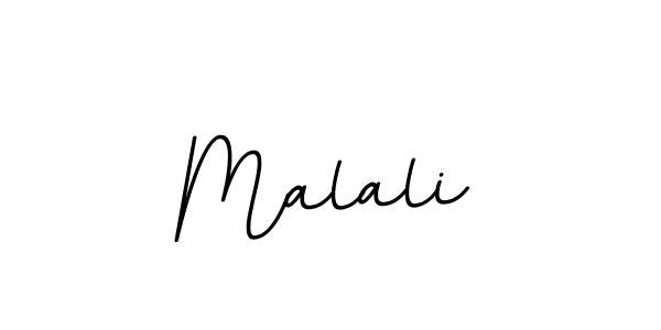 Design your own signature with our free online signature maker. With this signature software, you can create a handwritten (BallpointsItalic-DORy9) signature for name Malali. Malali signature style 11 images and pictures png