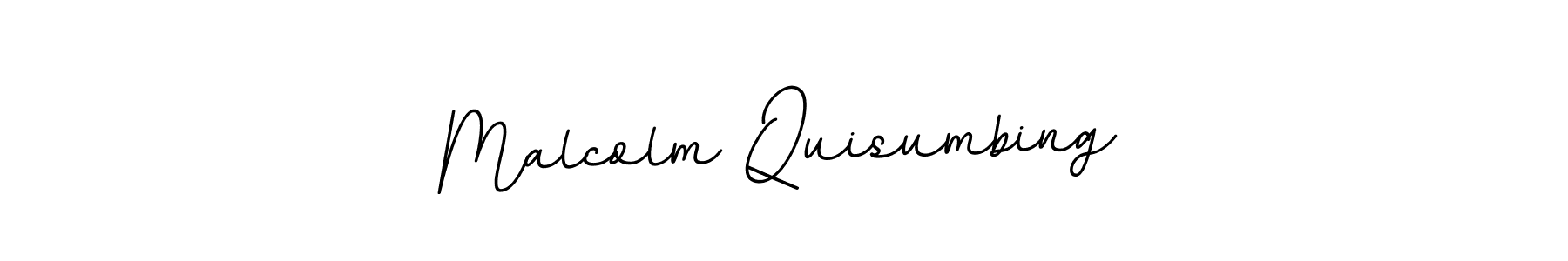 The best way (BallpointsItalic-DORy9) to make a short signature is to pick only two or three words in your name. The name Malcolm Quisumbing include a total of six letters. For converting this name. Malcolm Quisumbing signature style 11 images and pictures png