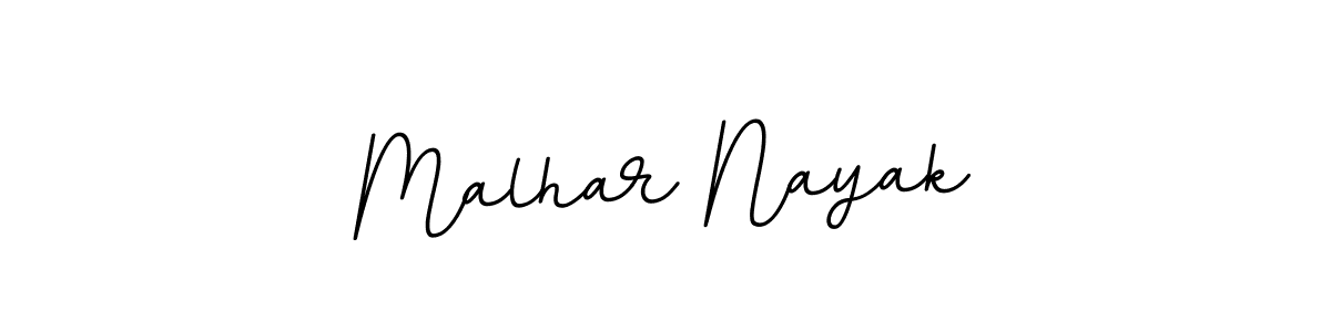 The best way (BallpointsItalic-DORy9) to make a short signature is to pick only two or three words in your name. The name Malhar Nayak include a total of six letters. For converting this name. Malhar Nayak signature style 11 images and pictures png