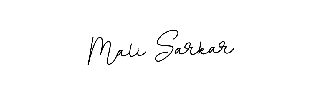 Mali Sarkar stylish signature style. Best Handwritten Sign (BallpointsItalic-DORy9) for my name. Handwritten Signature Collection Ideas for my name Mali Sarkar. Mali Sarkar signature style 11 images and pictures png