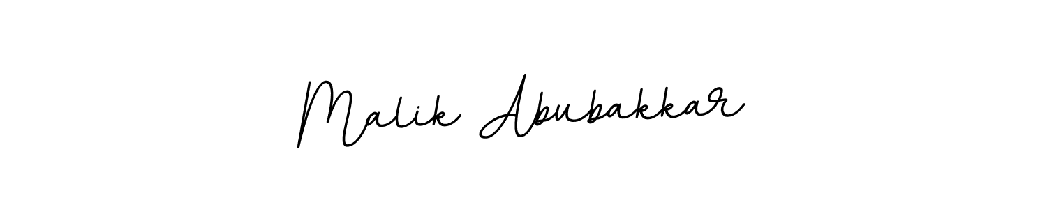 This is the best signature style for the Malik Abubakkar name. Also you like these signature font (BallpointsItalic-DORy9). Mix name signature. Malik Abubakkar signature style 11 images and pictures png
