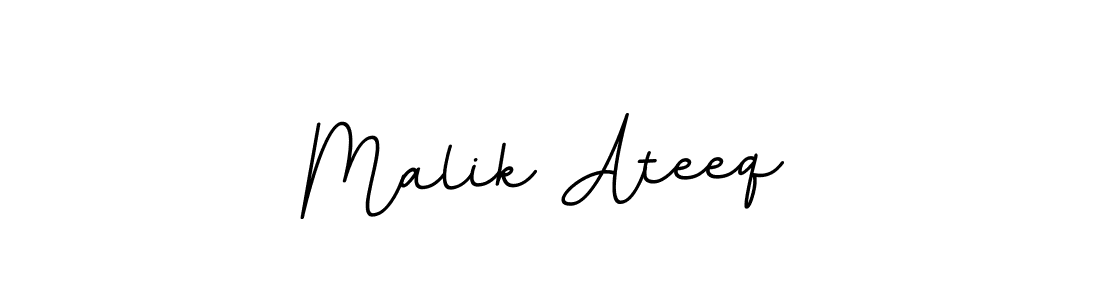 You should practise on your own different ways (BallpointsItalic-DORy9) to write your name (Malik Ateeq) in signature. don't let someone else do it for you. Malik Ateeq signature style 11 images and pictures png