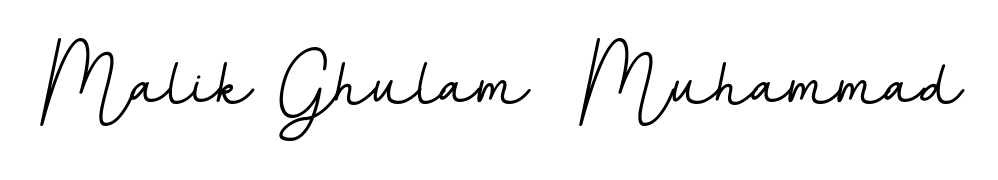 Create your official email sign-off with Malik Ghulam  Muhammad name in BallpointsItalic-DORy9 style. Crisp, clean, and perfectly legible across all screens. Malik Ghulam  Muhammad signature style 11 images and pictures png