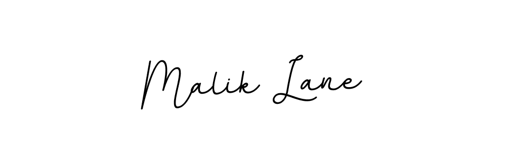 Malik Lane stylish signature style. Best Handwritten Sign (BallpointsItalic-DORy9) for my name. Handwritten Signature Collection Ideas for my name Malik Lane. Malik Lane signature style 11 images and pictures png