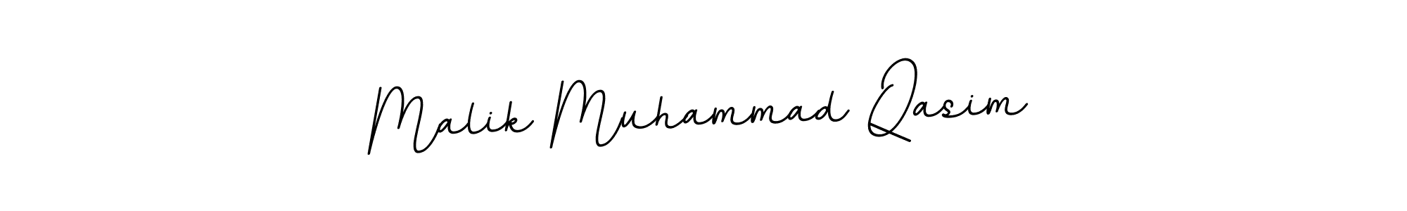 Design your own signature with our free online signature maker. With this signature software, you can create a handwritten (BallpointsItalic-DORy9) signature for name Malik Muhammad Qasim. Malik Muhammad Qasim signature style 11 images and pictures png