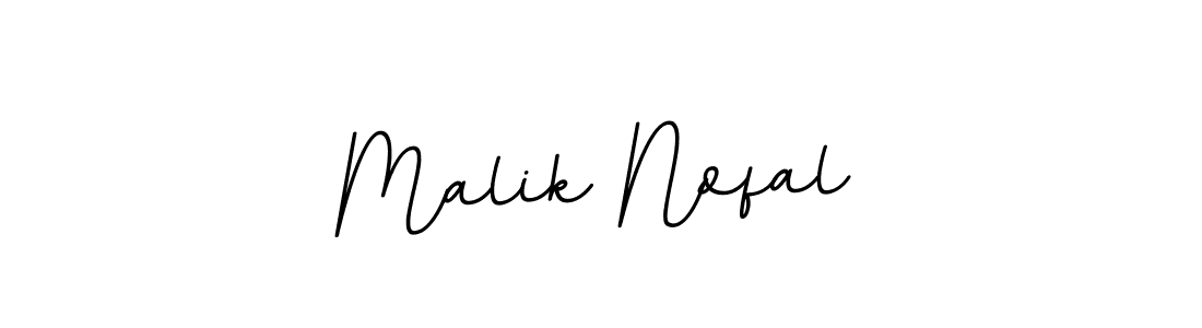 The best way (BallpointsItalic-DORy9) to make a short signature is to pick only two or three words in your name. The name Malik Nofal include a total of six letters. For converting this name. Malik Nofal signature style 11 images and pictures png