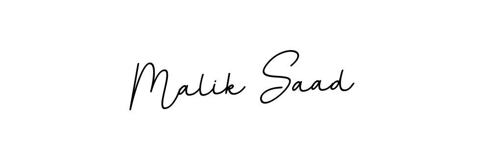 Also You can easily find your signature by using the search form. We will create Malik Saad name handwritten signature images for you free of cost using BallpointsItalic-DORy9 sign style. Malik Saad signature style 11 images and pictures png