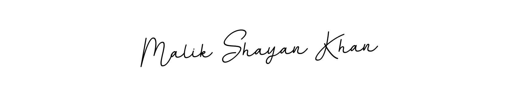 Also You can easily find your signature by using the search form. We will create Malik Shayan Khan name handwritten signature images for you free of cost using BallpointsItalic-DORy9 sign style. Malik Shayan Khan signature style 11 images and pictures png
