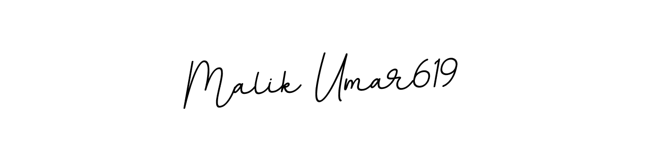 Malik Umar619 stylish signature style. Best Handwritten Sign (BallpointsItalic-DORy9) for my name. Handwritten Signature Collection Ideas for my name Malik Umar619. Malik Umar619 signature style 11 images and pictures png