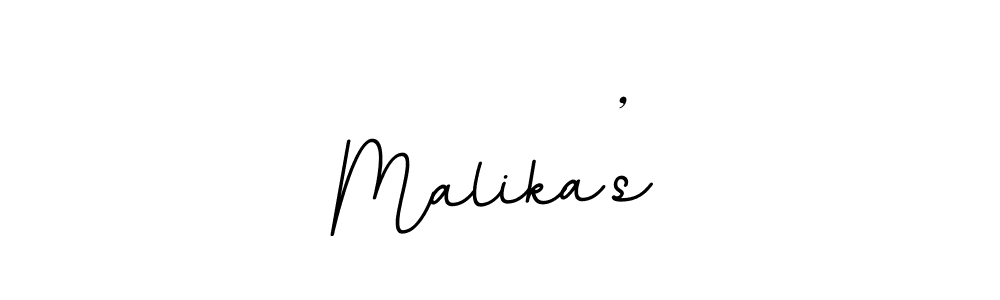 The best way (BallpointsItalic-DORy9) to make a short signature is to pick only two or three words in your name. The name Malika’s include a total of six letters. For converting this name. Malika’s signature style 11 images and pictures png