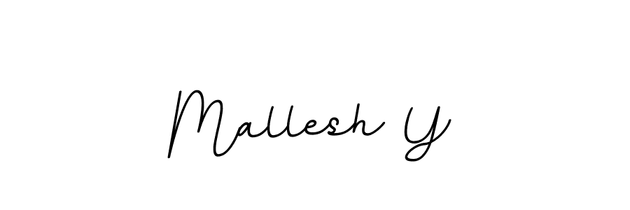 How to make Mallesh Y signature? BallpointsItalic-DORy9 is a professional autograph style. Create handwritten signature for Mallesh Y name. Mallesh Y signature style 11 images and pictures png