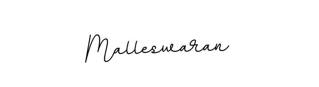 Make a beautiful signature design for name Malleswaran. With this signature (BallpointsItalic-DORy9) style, you can create a handwritten signature for free. Malleswaran signature style 11 images and pictures png
