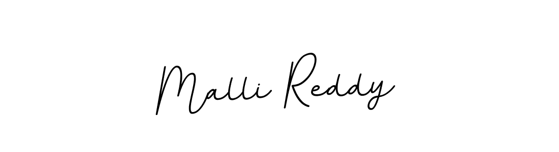 Design your own signature with our free online signature maker. With this signature software, you can create a handwritten (BallpointsItalic-DORy9) signature for name Malli Reddy. Malli Reddy signature style 11 images and pictures png
