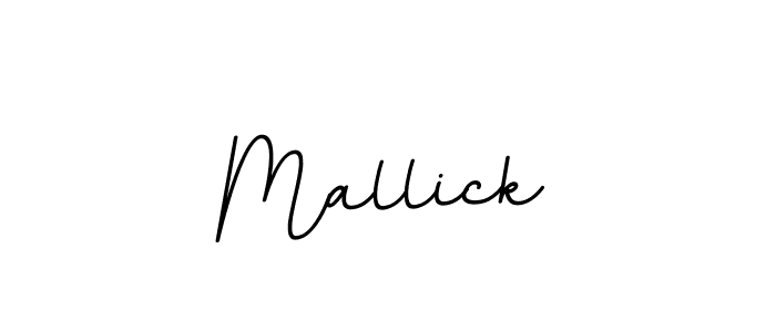 Make a beautiful signature design for name Mallick. Use this online signature maker to create a handwritten signature for free. Mallick signature style 11 images and pictures png