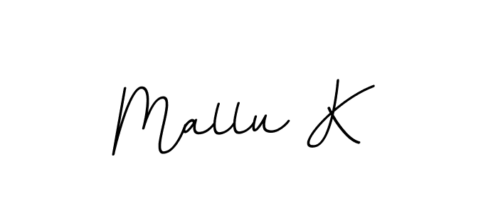 Make a beautiful signature design for name Mallu K. Use this online signature maker to create a handwritten signature for free. Mallu K signature style 11 images and pictures png