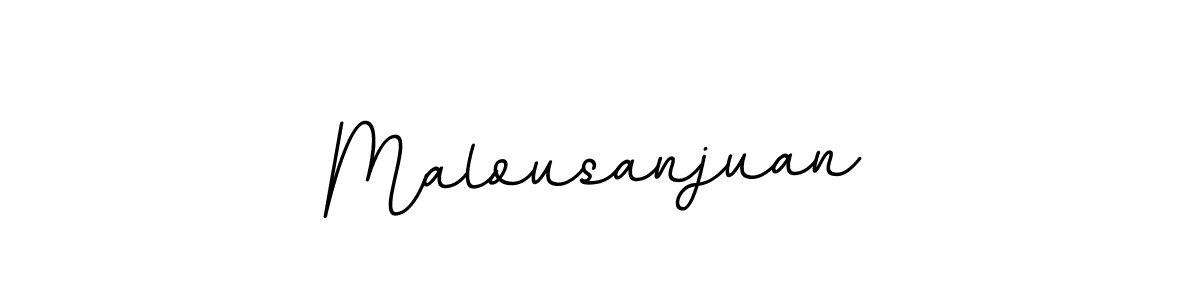 Design your own signature with our free online signature maker. With this signature software, you can create a handwritten (BallpointsItalic-DORy9) signature for name Malousanjuan. Malousanjuan signature style 11 images and pictures png