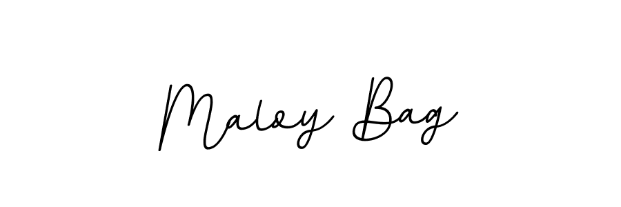The best way (BallpointsItalic-DORy9) to make a short signature is to pick only two or three words in your name. The name Maloy Bag include a total of six letters. For converting this name. Maloy Bag signature style 11 images and pictures png