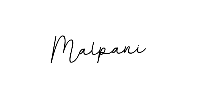 You should practise on your own different ways (BallpointsItalic-DORy9) to write your name (Malpani) in signature. don't let someone else do it for you. Malpani signature style 11 images and pictures png