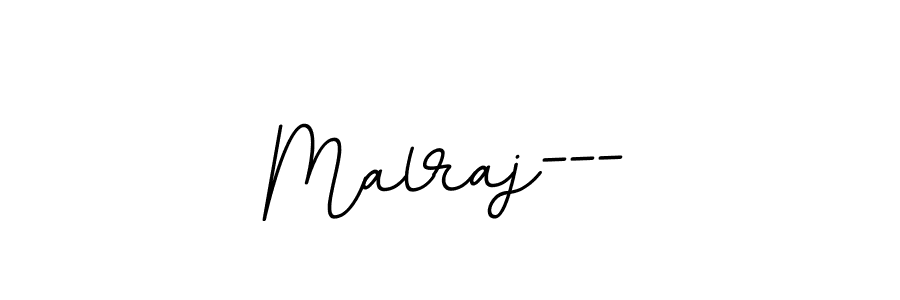 How to make Malraj--- name signature. Use BallpointsItalic-DORy9 style for creating short signs online. This is the latest handwritten sign. Malraj--- signature style 11 images and pictures png