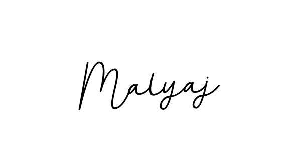 The best way (BallpointsItalic-DORy9) to make a short signature is to pick only two or three words in your name. The name Malyaj include a total of six letters. For converting this name. Malyaj signature style 11 images and pictures png