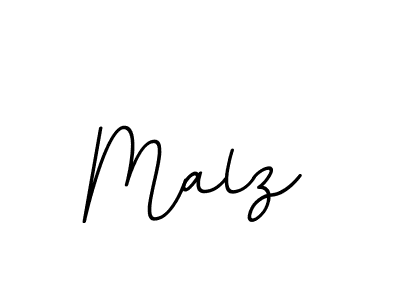 Make a beautiful signature design for name Malz. With this signature (BallpointsItalic-DORy9) style, you can create a handwritten signature for free. Malz signature style 11 images and pictures png