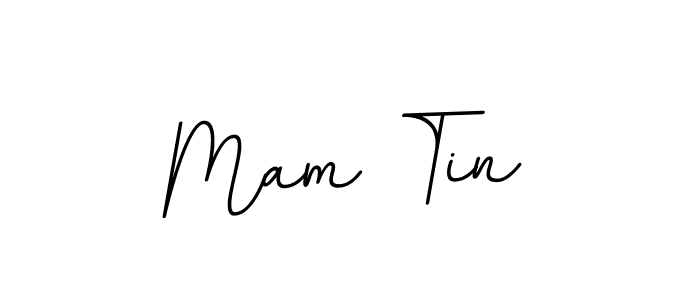 Make a beautiful signature design for name Mam Tin. With this signature (BallpointsItalic-DORy9) style, you can create a handwritten signature for free. Mam Tin signature style 11 images and pictures png