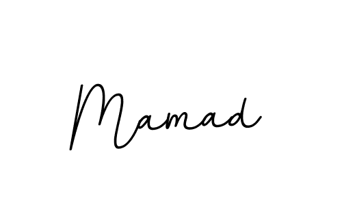 Make a beautiful signature design for name Mamad. With this signature (BallpointsItalic-DORy9) style, you can create a handwritten signature for free. Mamad signature style 11 images and pictures png