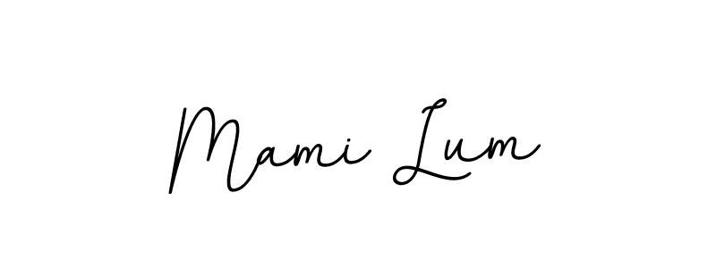 Check out images of Autograph of Mami Lum name. Actor Mami Lum Signature Style. BallpointsItalic-DORy9 is a professional sign style online. Mami Lum signature style 11 images and pictures png