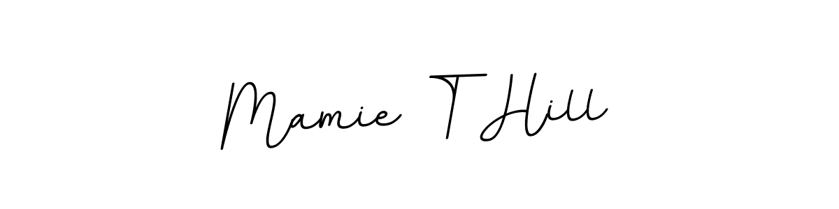 Also we have Mamie T Hill name is the best signature style. Create professional handwritten signature collection using BallpointsItalic-DORy9 autograph style. Mamie T Hill signature style 11 images and pictures png